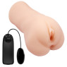Мастурбатор з вібрацією CRAZY BULL-Realistic Pocket Pussy