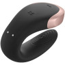 Вібромасажер для пар Satisfyer Double Love Black