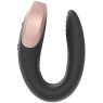 Вібромасажер для пар Satisfyer Double Love Black