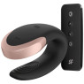 Вібромасажер для пар Satisfyer Double Love Black