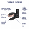 Вібромасажер для пар Satisfyer Double Love Black