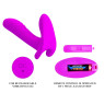 Вібробабочка з стимулятором клітора PRETTY LOVE-Remote Control Massager