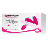 Вібробабочка з стимулятором клітора PRETTY LOVE-Remote Control Massager