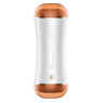 Мастурбатор із двома входами та вібростимуляцією BOSS Vibrating Masturbation Cup USB 10 function + інтерактивні функції