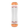 Мастурбатор із двома входами та вібростимуляцією BOSS Vibrating Masturbation Cup USB 10 function + інтерактивні функції