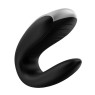 Вібромасажер для пар Satisfyer Double Fun Black