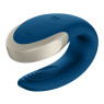 Вібромасажер для пар Satisfyer Double Love Blue