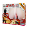 Мастурбатор Вагіна і анус з вібрацією French Lover Multispeed Vibrations