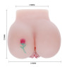 Мастурбатор з подвійною вібрацією і двома входами BAILE Princess Vagina and Anal