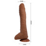 Фалоімітатор на присосці Baile Beautiful ALEX 10.6 Brown