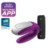 Вібромасажер для пар Satisfyer Double fun Violet