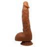 Фалоімітатор на присосці Baile Beautiful JASON 9,4 Brown