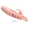 Подовжуюча насадка з вібростимуляцією PRETTY LOVE - PENIS SLEEVE Sloane, на 2,5 см