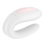 Вібромасажер для пар Double Joy Partner Vibrator White
