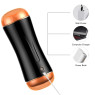 Мастурбатор з двома входами та вібростимуляцією BOSS Vibrating Masturbation Cup USB 10 function + інтерактивні функції