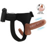 Страпон з вібрацією Ultra Passionate Harness Dual Penis 6,2
