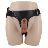 Страпон з вібрацією Ultra Passionate Harness Dual Penis 6,2