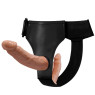 Страпон із двома насадками BAILE - DOUBLE DILDOS Strap On