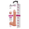 Фалоімітатор на присосці Baile Beautiful JOHNSON 9.2 Flesh