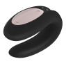 Вібромасажер для пар Double Joy Partner Vibrator Black