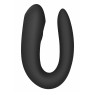 Вібромасажер для пар Double Joy Partner Vibrator Black