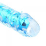 Вагінальний вібратор XESE Cristal Blue, довжина 17,5 см, діаметр 3,5 см
