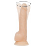 Фалоімітатор з вібрацією та ротацією Naked ADDICTION James 8″ Rotating & Vibrating Dong, пульт ДК