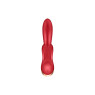Смарт вібратор кролик із подвійним відростком Satisfyer Double Flex Red