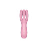 Кліторальний вібратор Satisfyer Threesome 3 Pink з трьома пальчиками