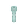 Кліторальний вібратор Satisfyer Threesome 3 Mint з трьома пальчиками