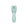 Кліторальний вібратор Satisfyer Threesome 3 Mint з трьома пальчиками