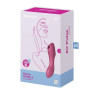 Вакуумний стимулятор із вібрацією Satisfyer Curvy Trinity 3 Red