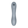Вакуумний стимулятор з вібрацією Satisfyer Curvy Trinity 3 BlueGrey
