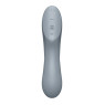 Вакуумний стимулятор з вібрацією Satisfyer Curvy Trinity 3 BlueGrey