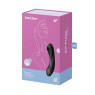 Вакуумний стимулятор з вібрацією Satisfyer Curvy Trinity 4 Black