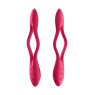 Універсальний гнучкий вібратор для пар Satisfyer Elastic Joy Red