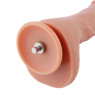 Ультрареалістичний фалоімітатор для секс-машин Hismith 20.5см 2-layers Silicone Flesh Dildo, 2-шаровий