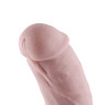 Силіконовий фалоімітатор для секс-машин Hismith 20.5см Silicone Dildo, вигнутий, система KlicLok