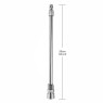 Подовжувач штока для секс-машин Hismith Extension Rod, 30см
