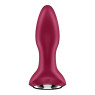 Анальна смарт вібропробка із перлинним масажем Satisfyer Rotator Plug 2+ Violet