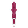 Вібратор-кролик із потрійним відростком Satisfyer Embrace me Berry, 2 мотори, діаметр 3,6 см