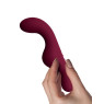 Універсальний sit-on-top вібратор Rocks Off Ruby Glow Blush, пульт ДК