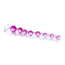 Анальні намисто BOSS - Jelly Anal 10 Beads Pink