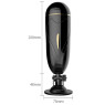 Мастурбатор з вібростимуляцією FOXSHOW Vibrating Masturbation Cup USB 7 + інтерактивні функції