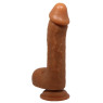 Фалоімітатор на присосці Baile Beautiful JOHNSON 8,7 Brown