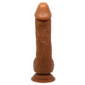 Фалоімітатор на присосці Baile Beautiful JOHNSON 8,7 Brown