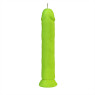 Свічка LOVE FLAME - Dildo Roma Yellow Fluor