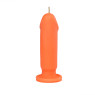 Свічка LOVE FLAME - Dildo S Orange Fluor