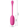 Віброяйце кероване смартфоном Pretty Love - Kirk Mobile APP remote control
