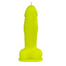 Свічка LOVE FLAME - Dildo L Yellow Fluor